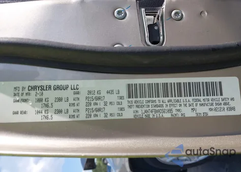 2010 Jeep Compass Sport z USA, uszkodzony, nr VIN 1J4NT4FBXAD561095